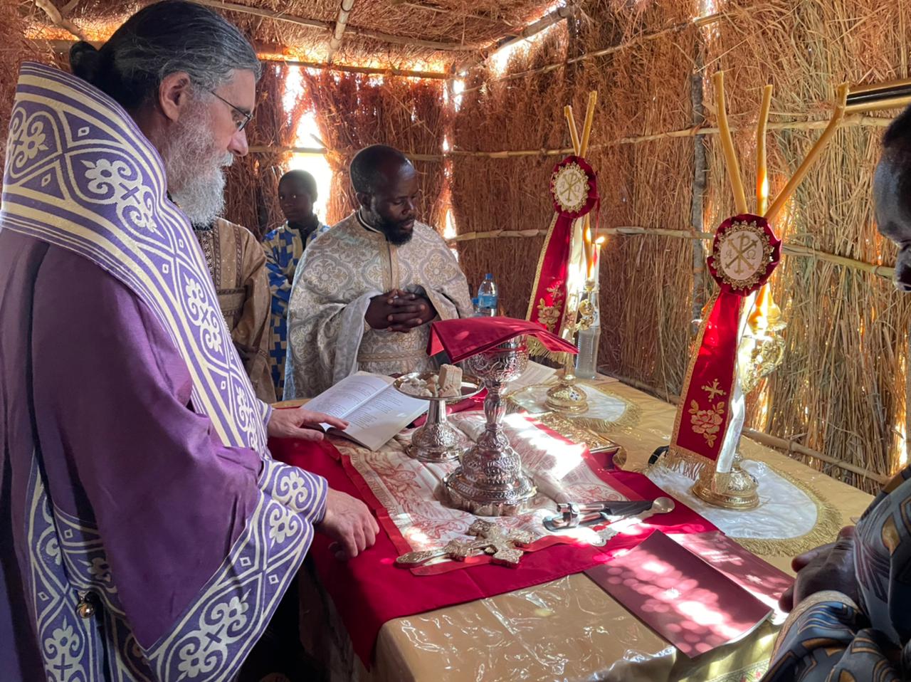 Sfânta Liturghie în Parohia din Mkombe