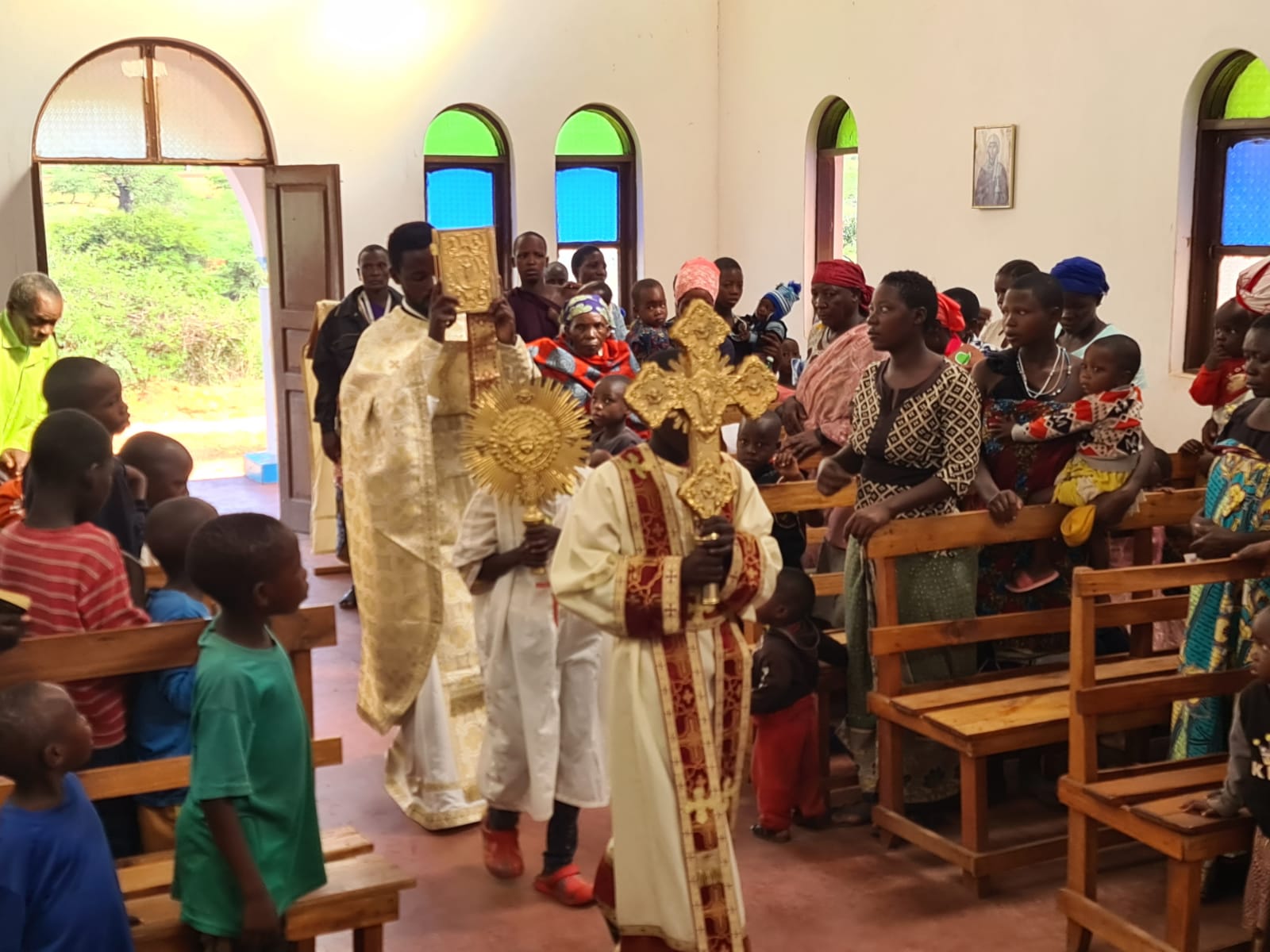 Trăirea bucuriei împreună cu massaii ortodocși din Ipwasi