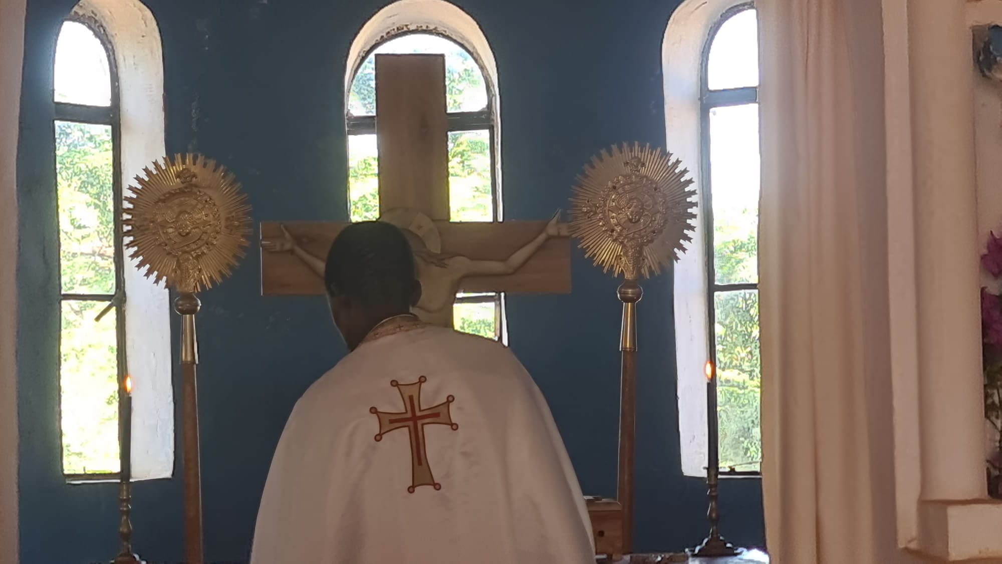 Raza de lumină - Parohia din satul Kipera