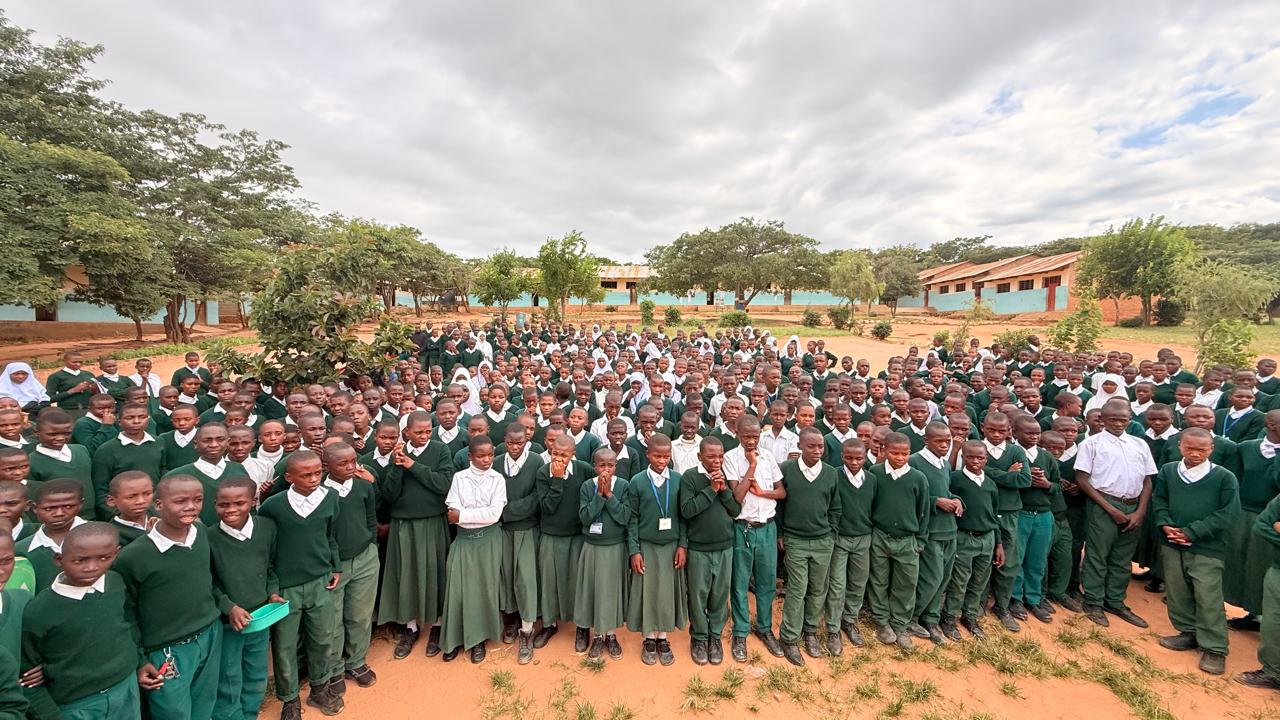 Sfințirea noii fântâni de la Liceul Dimitrios