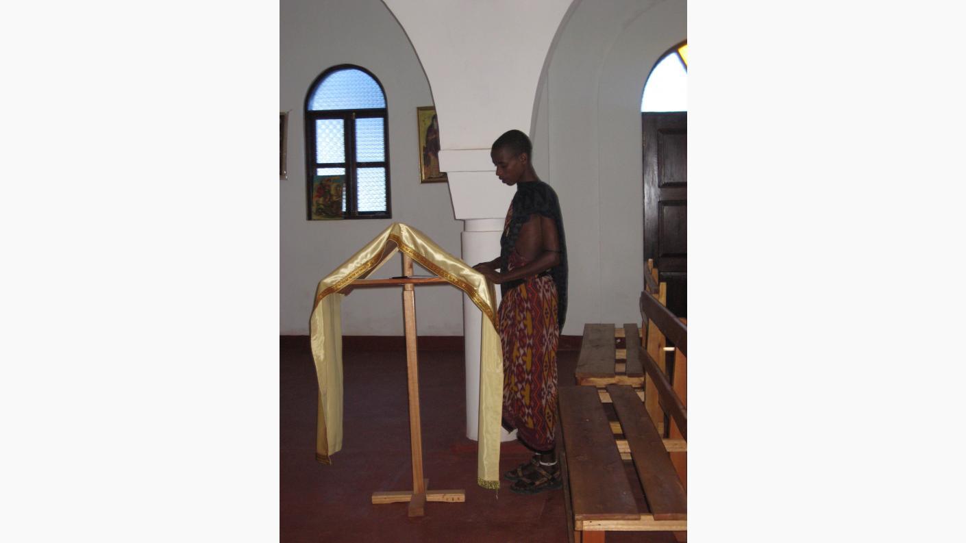 O capră sau o vacă pentru o familie ortodoxă de masai