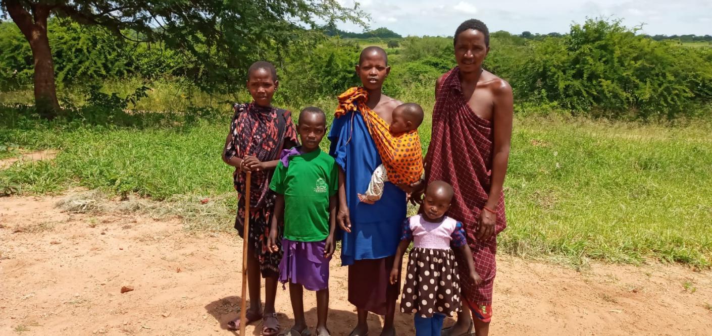 Familia Moise a primit în dar o vacă