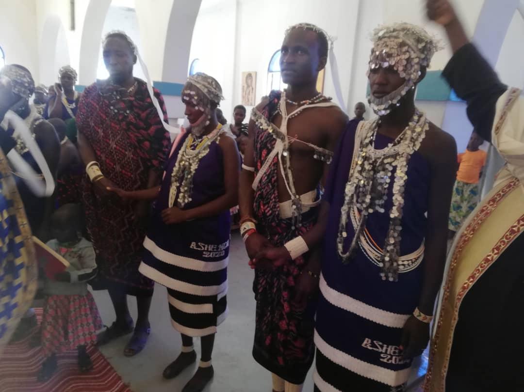 Taina Sfintei Cununii pentru 9 familii de massai ortodocși