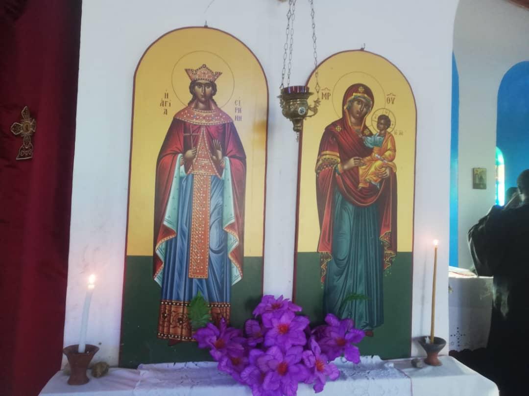 Sfânta Irina - ocrotitoarea parohiei de la Mkoga