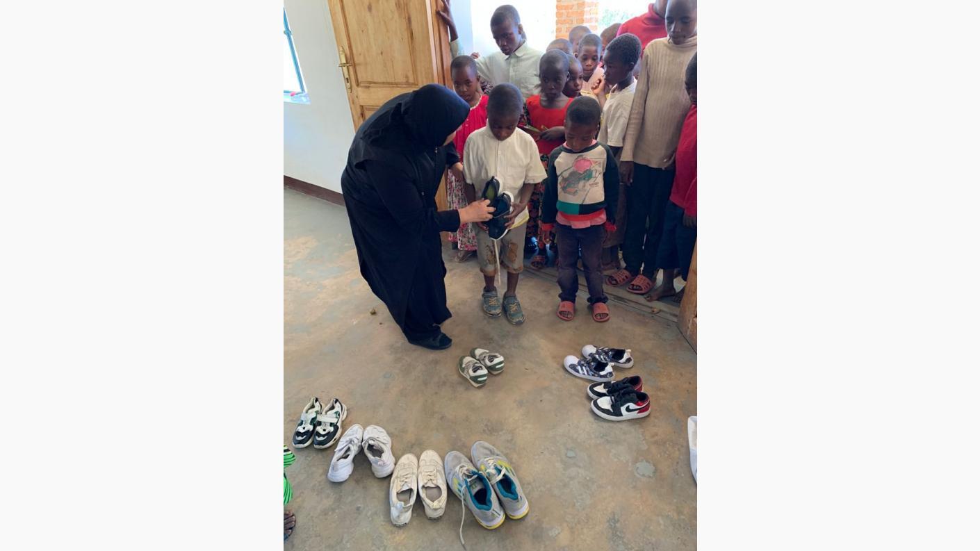 Vizită în satul Ibogu la început de an școlar