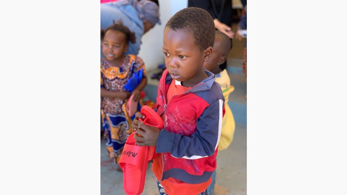 Vizită în satul Ibogu la început de an școlar