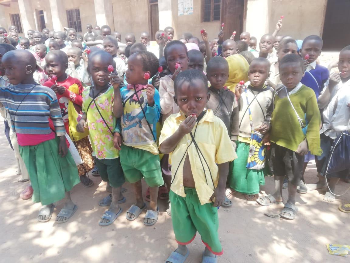 Vizită la şcoala din Mkombe