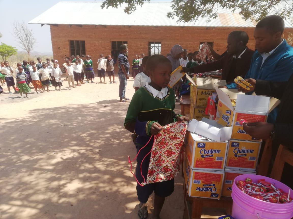 Vizită la şcoala din Mkombe