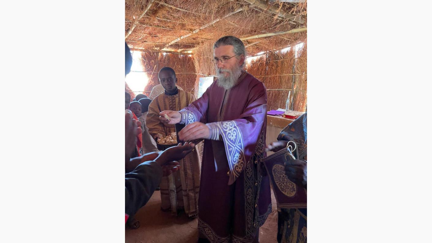 Sfânta Liturghie în Parohia din Mkombe