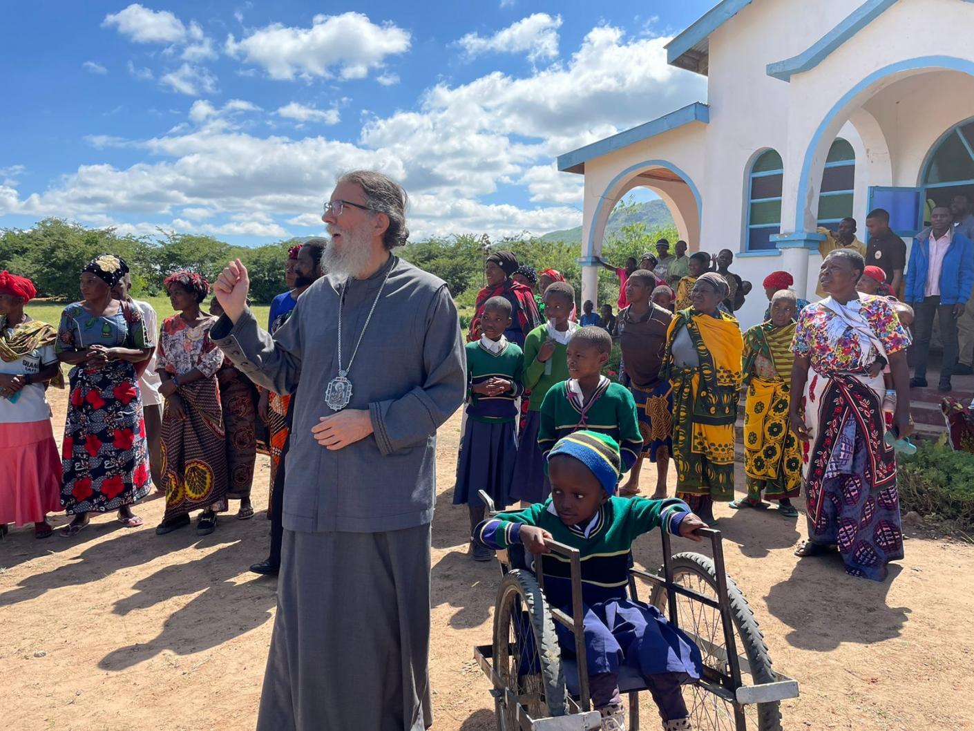 Copiii din satul Mkoga