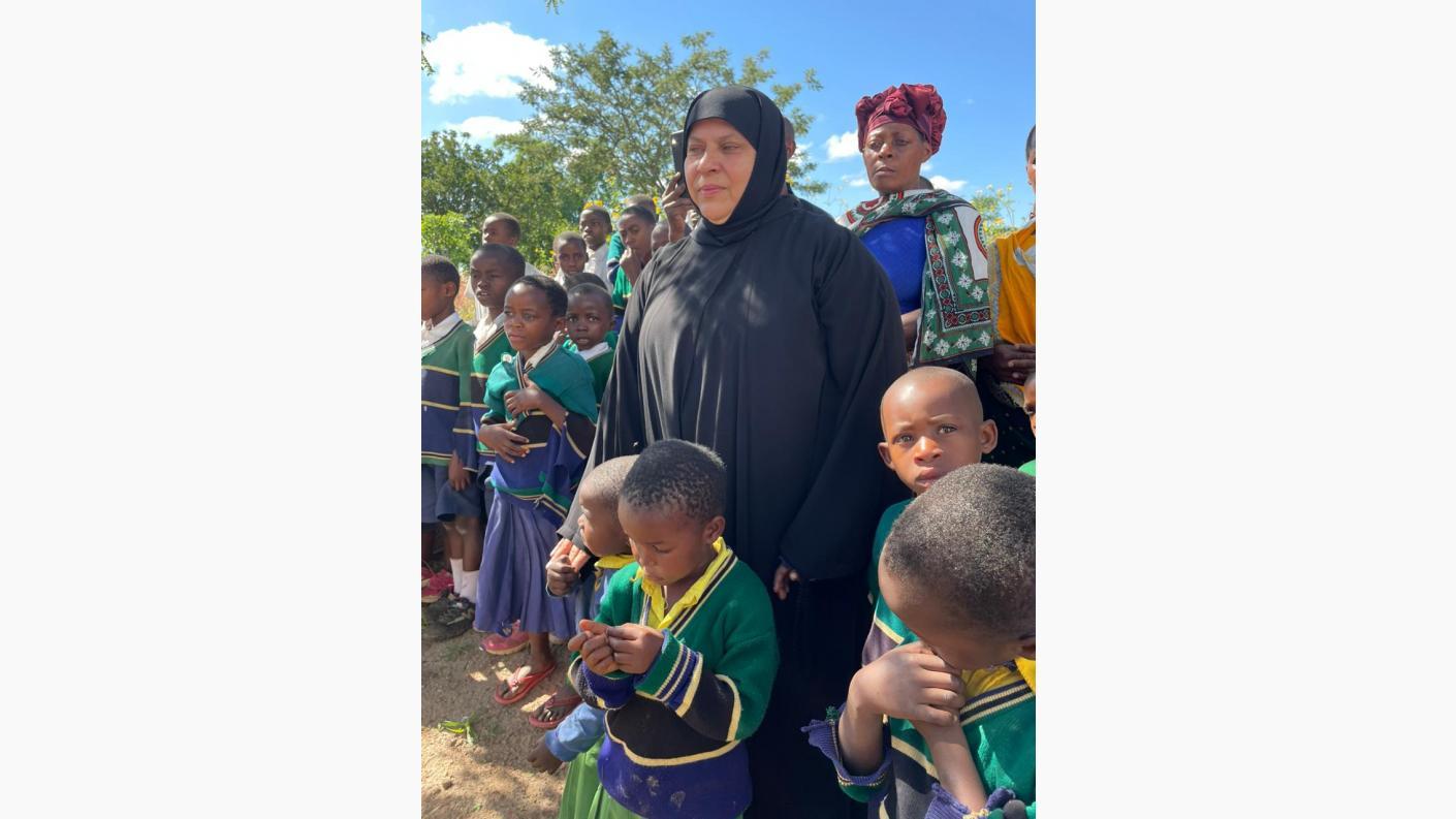 Copiii din satul Mkoga