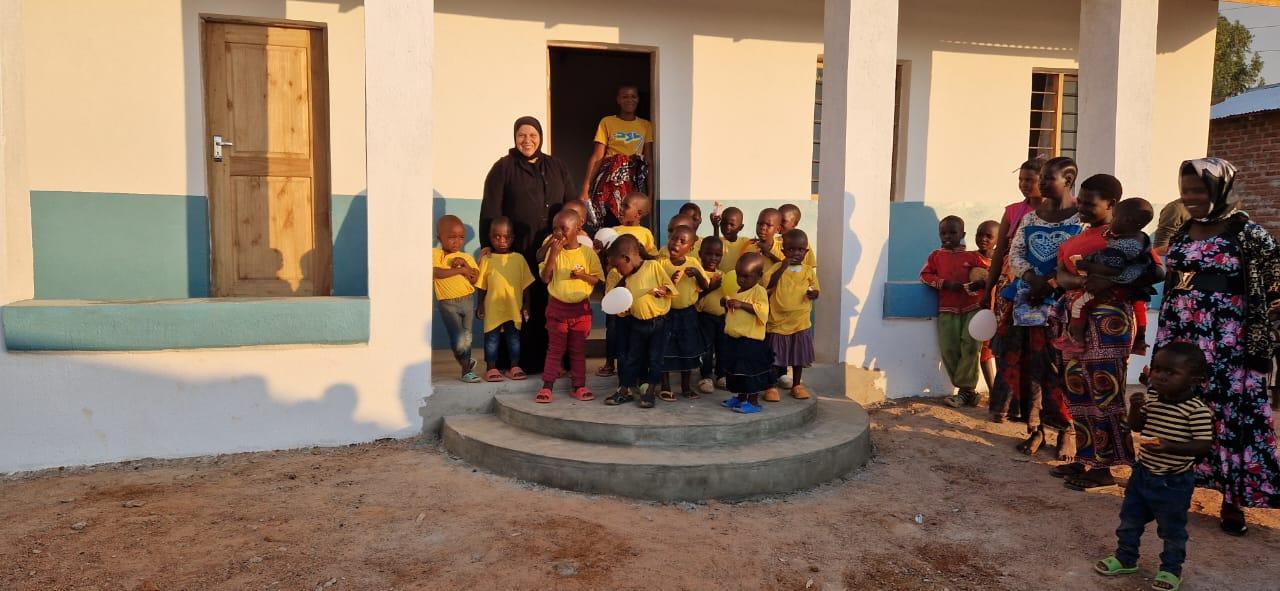 O grădiniță în cătunul Sfântului Gheorghe