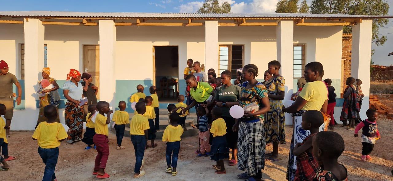 O grădiniță în cătunul Sfântului Gheorghe