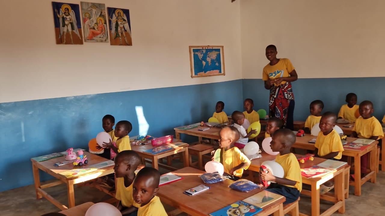 O grădiniță în cătunul Sfântului Gheorghe