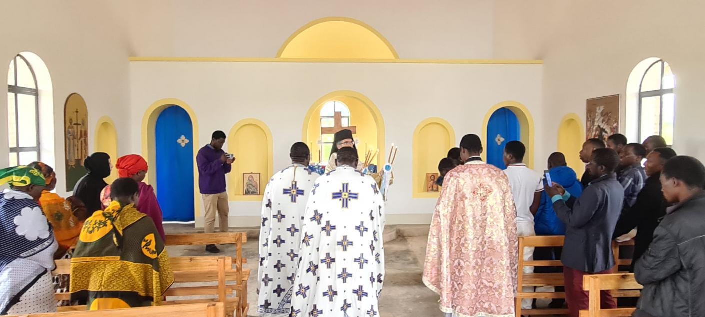 O nouă biserică ortodoxă în satul Kalenga