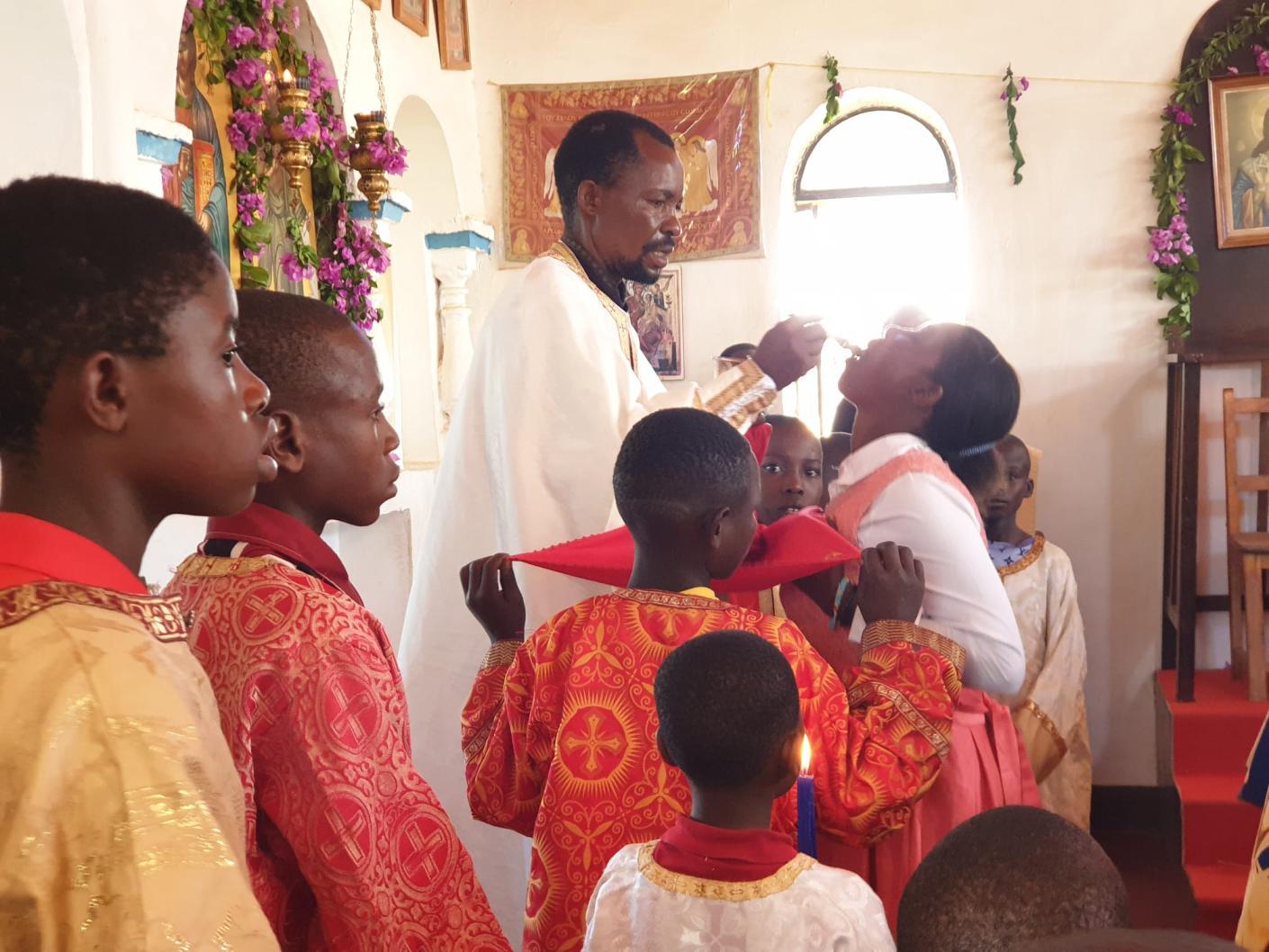 Raza de lumină - Parohia din satul Kipera