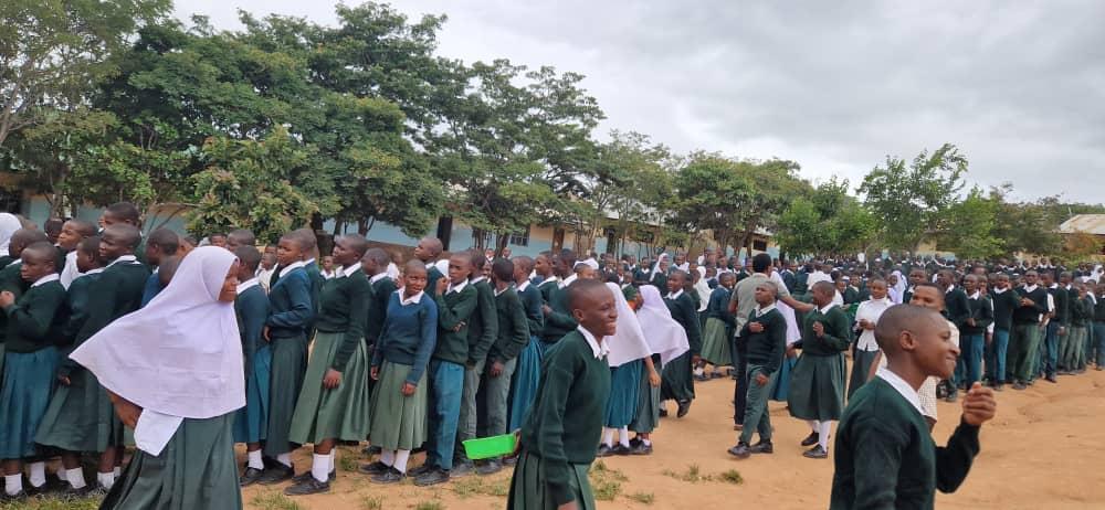 Sfințirea noii fântâni de la Liceul Dimitrios