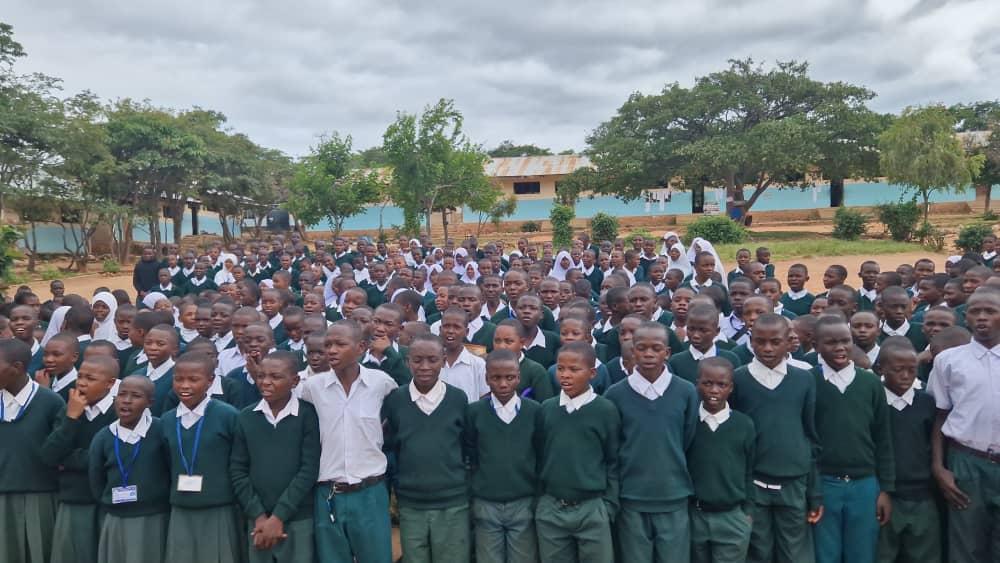 Sfințirea noii fântâni de la Liceul Dimitrios