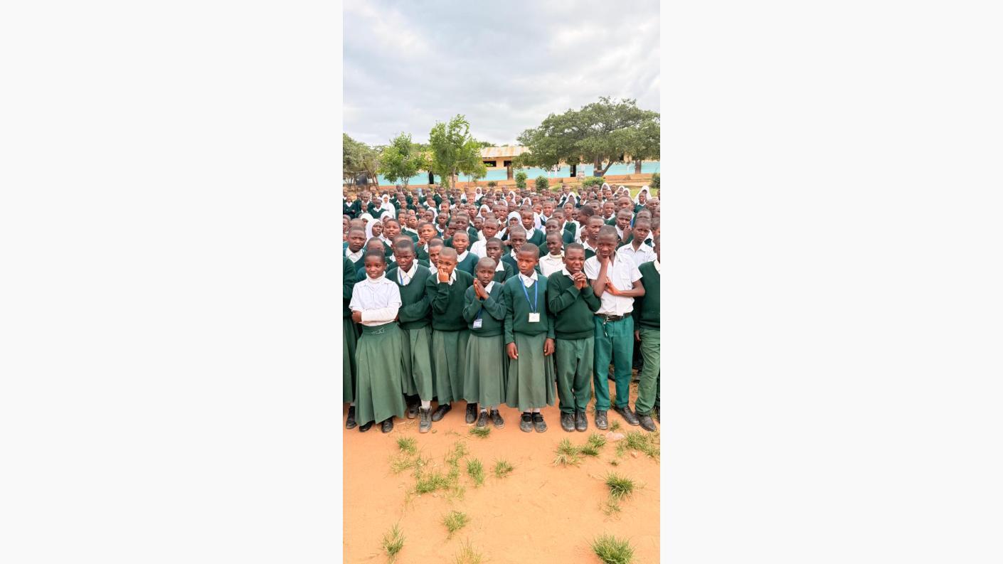 Sfințirea noii fântâni de la Liceul Dimitrios